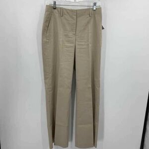 Talbots Chino’s Tan Wide Leg Pants beige light tan size 4